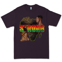 Plum strong with glitter Premium Tee - texasbilliewilder
