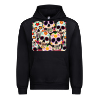 Black cinco de mayo skull Urban Hoodie - CowGirlArtShop