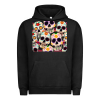 Pigment Black cinco de mayo skull Urban Hoodie - CowGirlArtShop