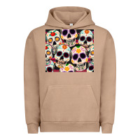Pigment Burro cinco de mayo skull Urban Hoodie - CowGirlArtShop