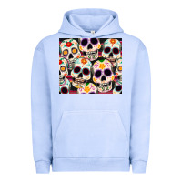 Pigment Grape Ice cinco de mayo skull Urban Hoodie - CowGirlArtShop