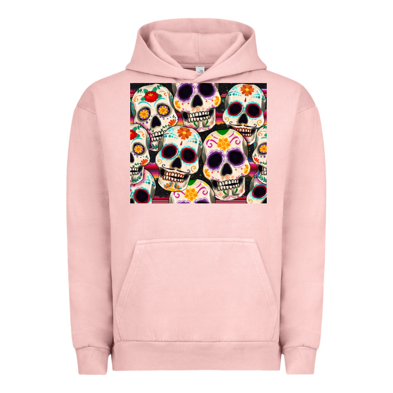 Cinco De Mayo Skull Urban Hoodie by CowGirlArtShop | Teevron
