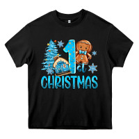 Black 1st christmas gingerbread boy Heavy Core Tee - Zillion Design Studio