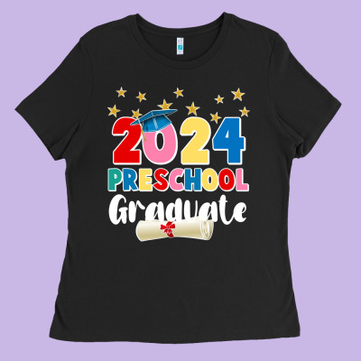 2024 Preschool Graduate Ladies Tee Designed By Jahusdesignshop