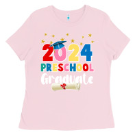 Bubblegum Pink 2024 preschool graduate Ladies Tee - JahusDesignShop