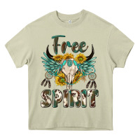 Mossy western boho free spirit Heavy Core Tee - texasbilliewilder