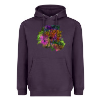 Plum halloween spider web for patches Heavyweight Hoodie - BundleAndBundleShop