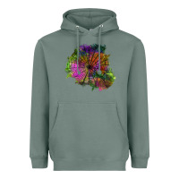 Sage halloween spider web for patches Heavyweight Hoodie - BundleAndBundleShop
