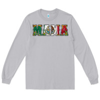 Moon Dust mexican flag mama Long Sleeve Tee - Jasminsmagicworld