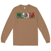 Toasted Coconut mexican flag mama Long Sleeve Tee - Jasminsmagicworld