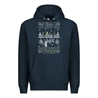 Navy Merry Christmas Premium Hoodie - Bettercallsaul