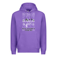 Purple Merry Christmas Premium Hoodie - Bettercallsaul