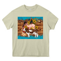 Mossy western farm cow pig rooster chick farm chicken barn Heavy Core Tee - Artiststas