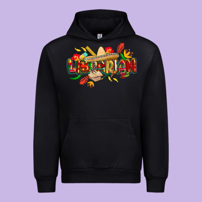 Cinco De Mayo Librarian Urban Hoodie Designed By Cowgirlartshop