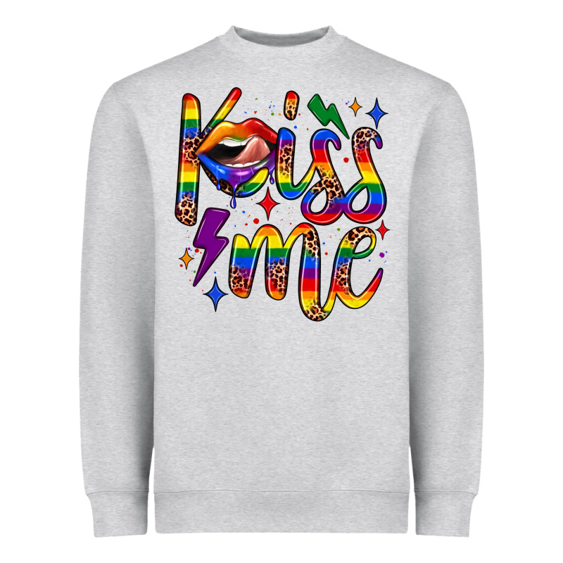 Kiss Me Heavyweight Sweatshirt by JahusDesignShop | Teevron