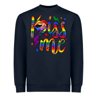 Navy kiss me Heavyweight Sweatshirt - JahusDesignShop