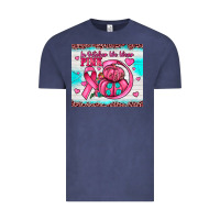 Vintage Denim in october we wear pink Vintage Tee - JahusDesignShop