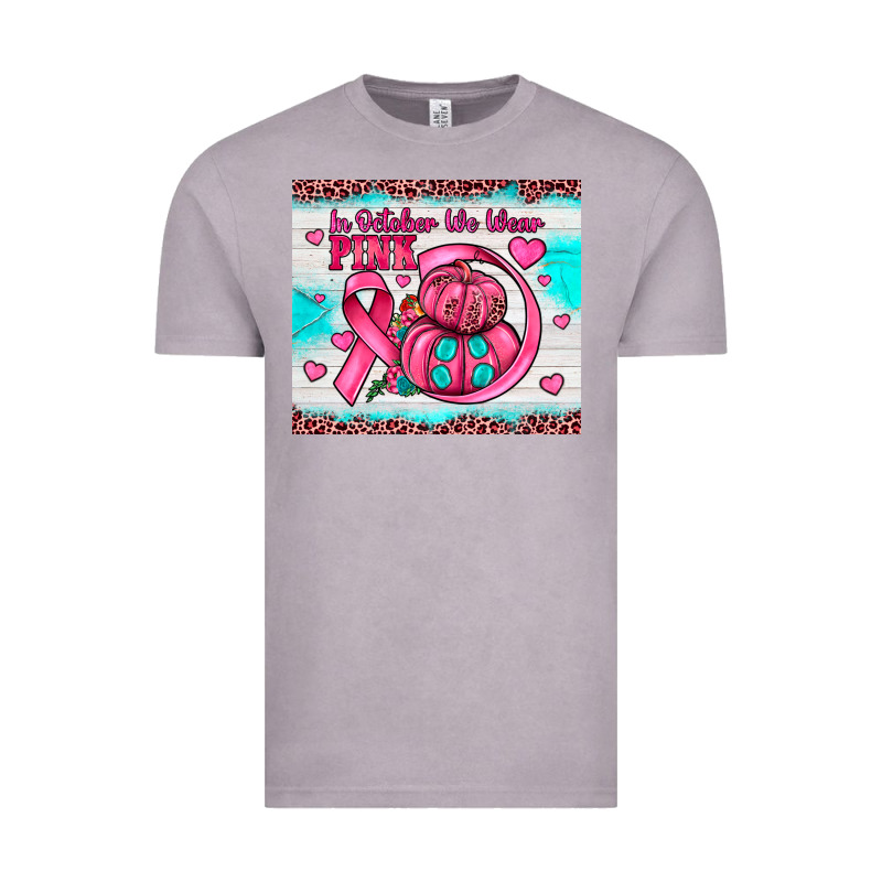 In October We Wear Pink Vintage Tee by JahusDesignShop | Teevron