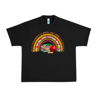 Black back to school rainbow Urban Heavy Tee - AdoDesignShop