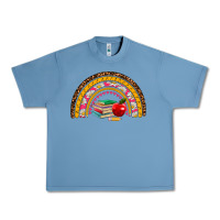 Pebble Blue back to school rainbow Urban Heavy Tee - AdoDesignShop