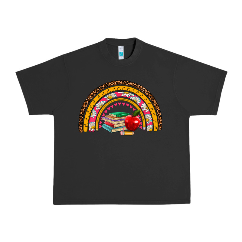 Back To School Rainbow Urban Heavy Tee by AdoDesignShop | Teevron