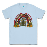 Dusty Blue rainbow tree Classic Tee - AdoDesignShop