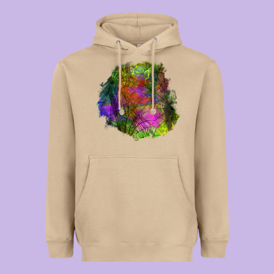 Halloween Spider Web For Patches Heavyweight Hoodie Designed By Bundleandbundleshop