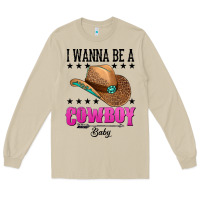 Mushroom i wanna be a cowboy baby Long Sleeve Tee - AdoDesignShop