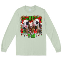 Matcha it's christmas y'all heifers Long Sleeve Tee - Jasminsmagicworld