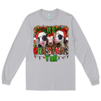 Moon Dust it's christmas y'all heifers Long Sleeve Tee - Jasminsmagicworld
