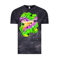 Cloud Black star halloween patch Vintage Tee - BundleAndBundleShop