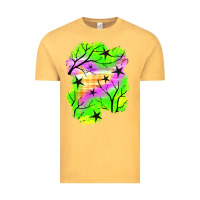 Vintage Mustard star halloween patch Vintage Tee - BundleAndBundleShop