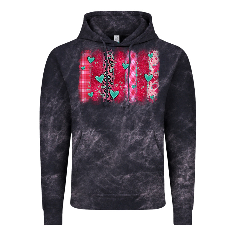 Valentines Day Brushstroke Vintage Hoodie by OliviaCreatesArt | Teevron