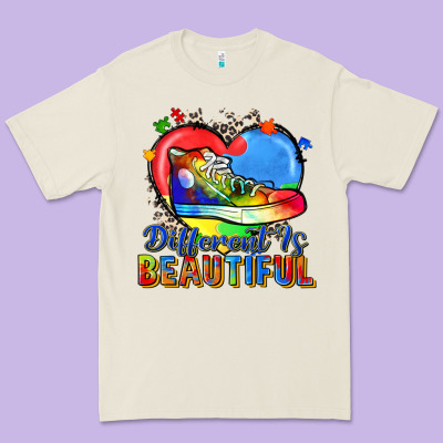 Different Is Beautiful Premium Tee Designed By Zillion Design Studio