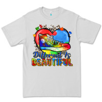Dove Grey different is beautiful Premium Tee - Zillion Design Studio