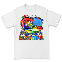 White different is beautiful Premium Tee - Zillion Design Studio