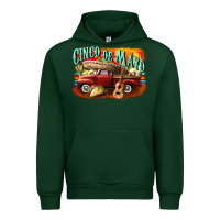 Forest Green cinco de mayo truck Urban Hoodie - CowGirlArtShop