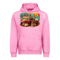 Fuchsia Pink cinco de mayo truck Urban Hoodie - CowGirlArtShop
