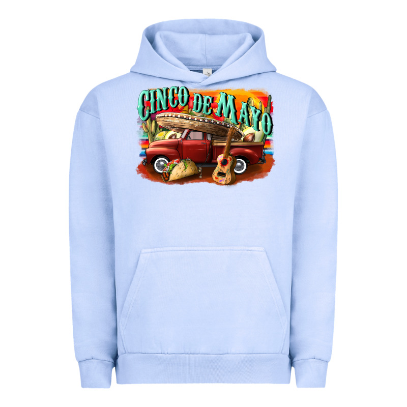 Cinco De Mayo Truck Urban Hoodie by CowGirlArtShop | Teevron