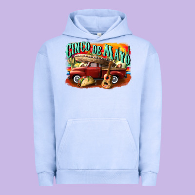 Cinco De Mayo Truck Urban Hoodie Designed By Cowgirlartshop