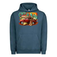 Pigment Midnight Navy cinco de mayo truck Urban Hoodie - CowGirlArtShop