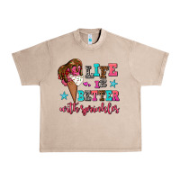 French Oak life is better with sprinkles Urban Heavy Tee - AdoDesignShop