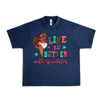 Navy life is better with sprinkles Urban Heavy Tee - AdoDesignShop
