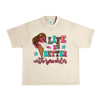 Sandshell life is better with sprinkles Urban Heavy Tee - AdoDesignShop