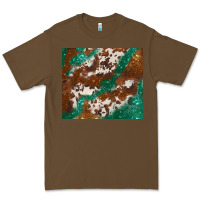Cacao brown cowhide glitter Premium Tee - BarkalooDesign
