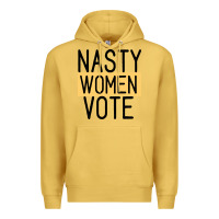 Antique Gold Nasty Women Vote Premium Hoodie - Bettercallsaul