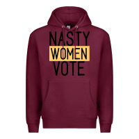 Burgundy Nasty Women Vote Premium Hoodie - Bettercallsaul