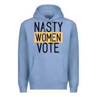 Colony Blue Nasty Women Vote Premium Hoodie - Bettercallsaul