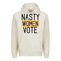 Oatmeal Heather Nasty Women Vote Premium Hoodie - Bettercallsaul
