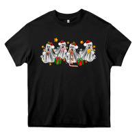 Black pantasmas ghost christmas Heavy Core Tee - Zillion Design Studio